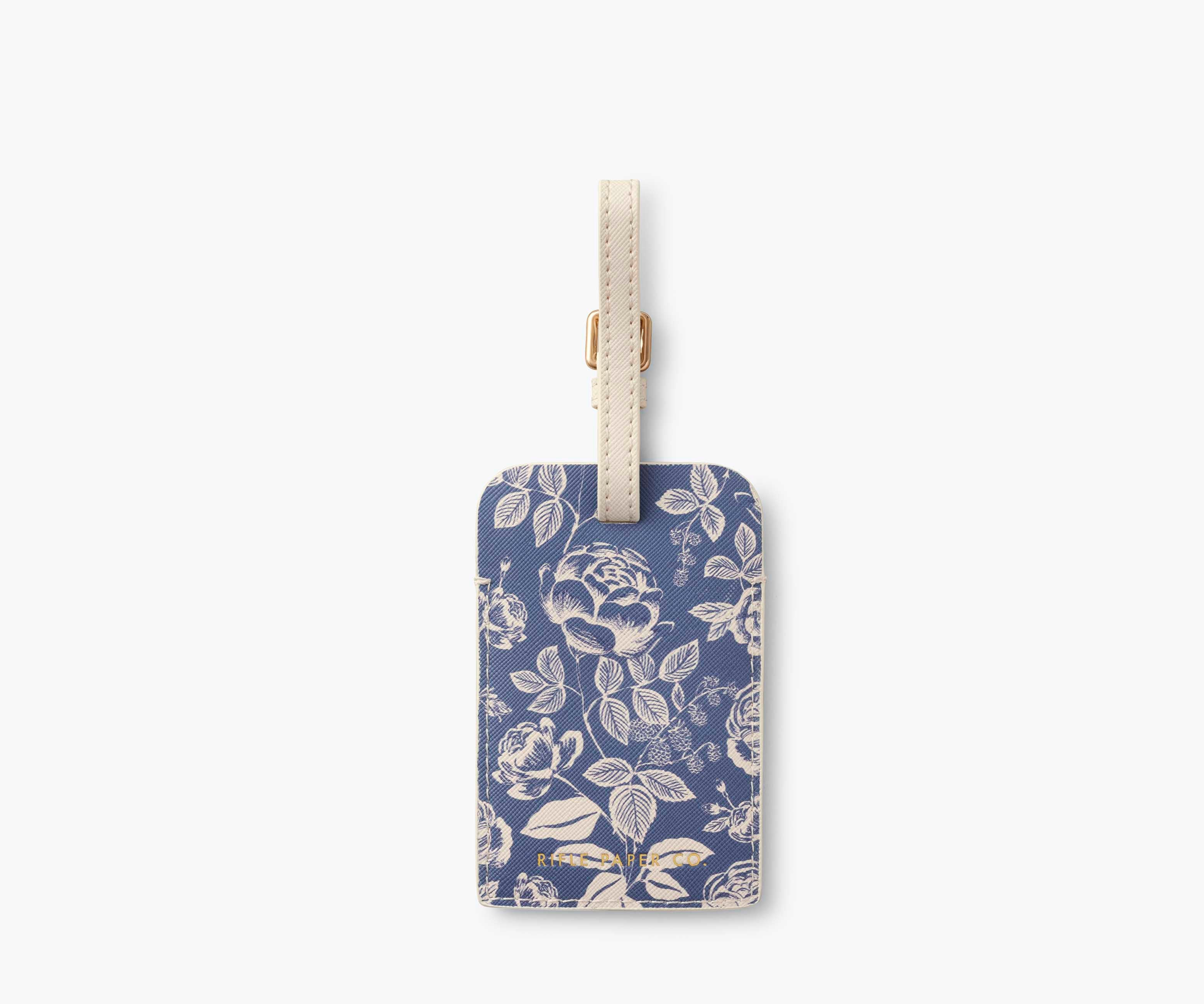 Passport Holder & Luggage Tag Set - English Rose